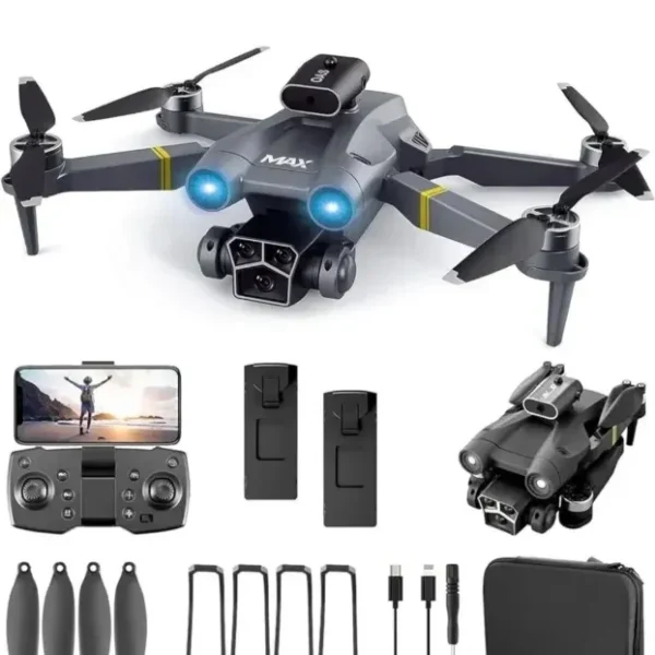 Dron M3 MAX sa brushless motorima i tri sočiva