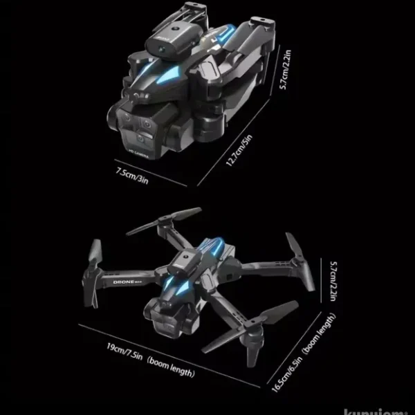 Dron C10 GPS sa 8K kamerom i tri objektiva