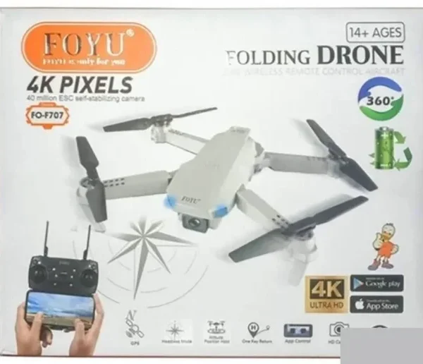 Dron FoYu FO-F707 sa dvostrukom 4K kamerom